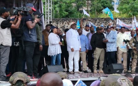 A Goma, Félix Tshisekedi sollicite un 2è mandat pour vaincre définitivement le M23