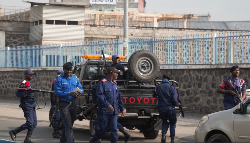 Goma : un policiers  meurt dans un échange des tirs contre des bandits armés pendant qu'il tentait de les maîtriser 