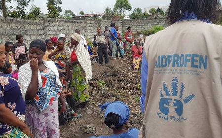 Nord-Kivu : "Projet de Société" et "Forum", sous la coordination de Aidprofen, apportent un lot important d'assistance aux déplacés de guerre