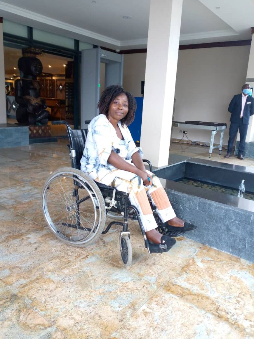 Thérèse Mubalay, le profil d'une athlète handicapée en ville de Goma