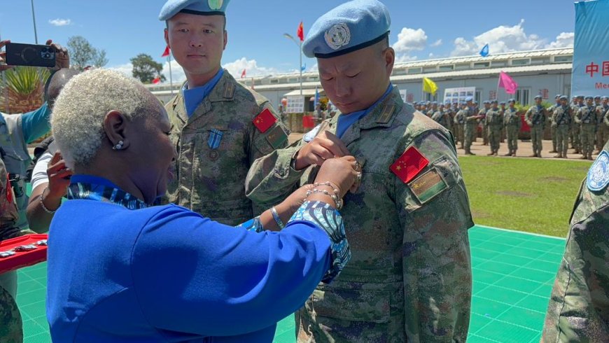 RDC : les Casques bleus chinois de la MONUSCO en voi de quitter la République démocratique du Congo