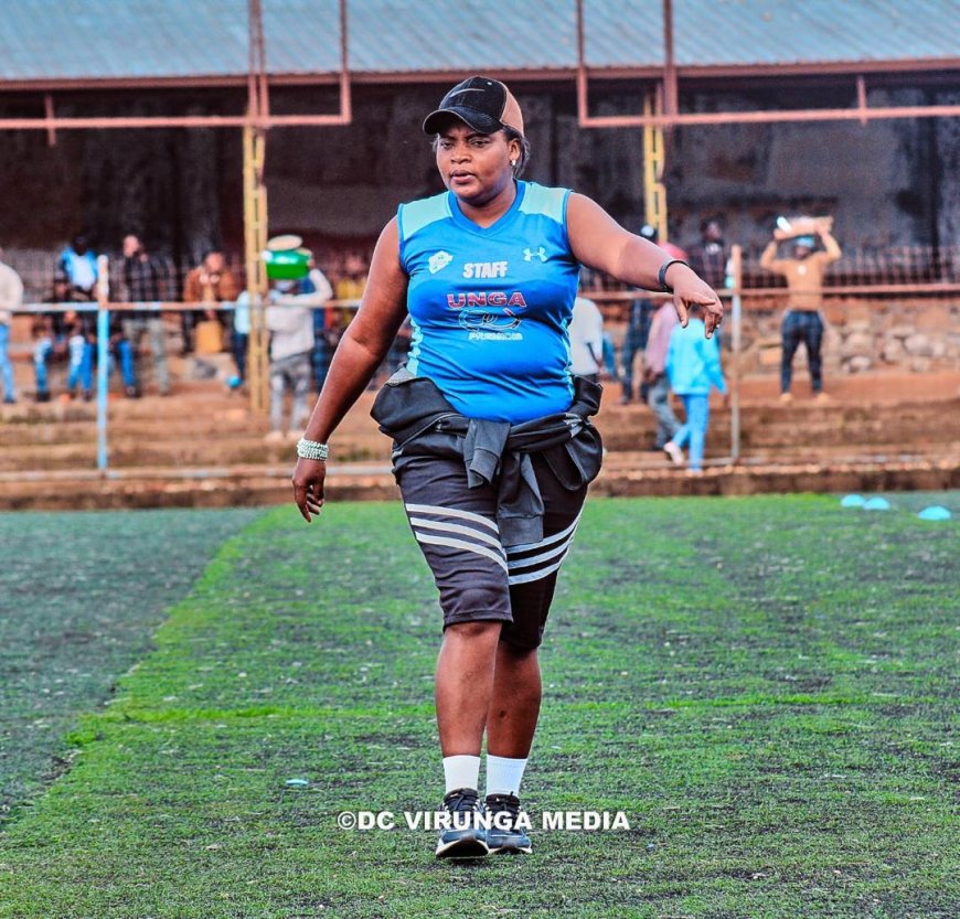 Salama Miruho, la première femme coach titulaire d'une licence A de la FECOFA et C de la CAF au Nord-Kivu