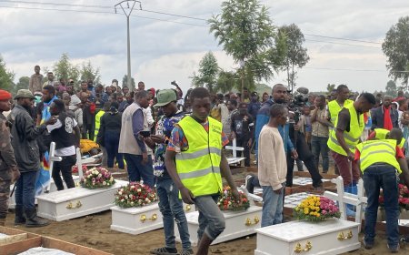 Nord Kivu: Goma en deuil ce mercredi 15 mai suite à l'enterrement des victimes des bombardements