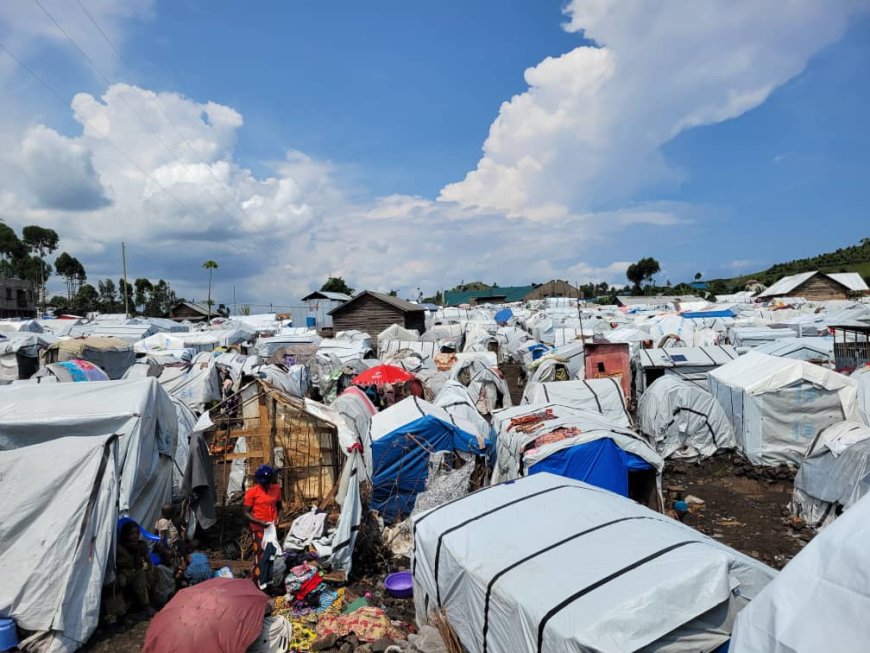 Goma : Le déplacés de guerre exacerbés par les bombardements incessants qui ciblent leurs camps