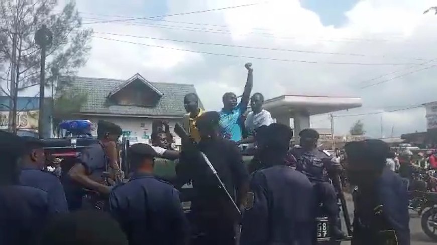 Goma : Quatre activistes de la LUCHA interpellés lors d'une marche pacifique réclamant la desserte en eau potable