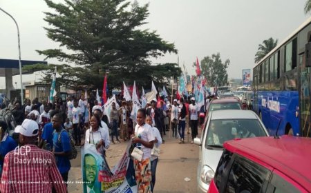 Investiture du gouvernement Suminwa: des militants de certains partis politiques ont bloqué l’entrée du palais du peuple