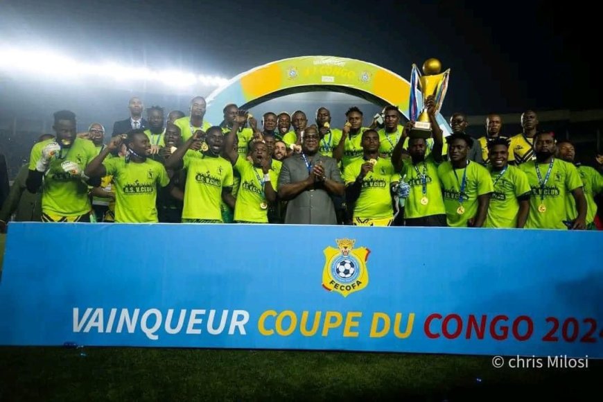 Sport : L'AS V. Club Triomphe en Finale de la Coupe du Congo 2024