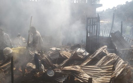 Incendie tragique à Bukavu : encore trois enfants morts et cinq maisons détruites