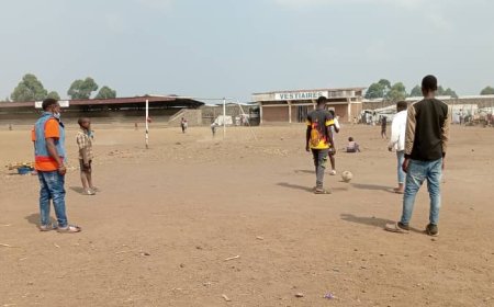 Nyiragongo : tensions au stade de Kibati entre déplacés et jeunes sportifs