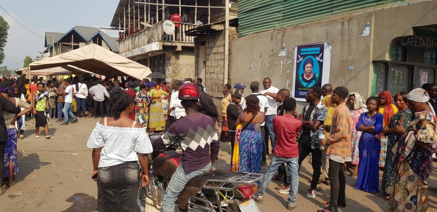 Tristesse et indignation à Goma : adieu à Angel Bangiza, assassinée au quartier Bujovu