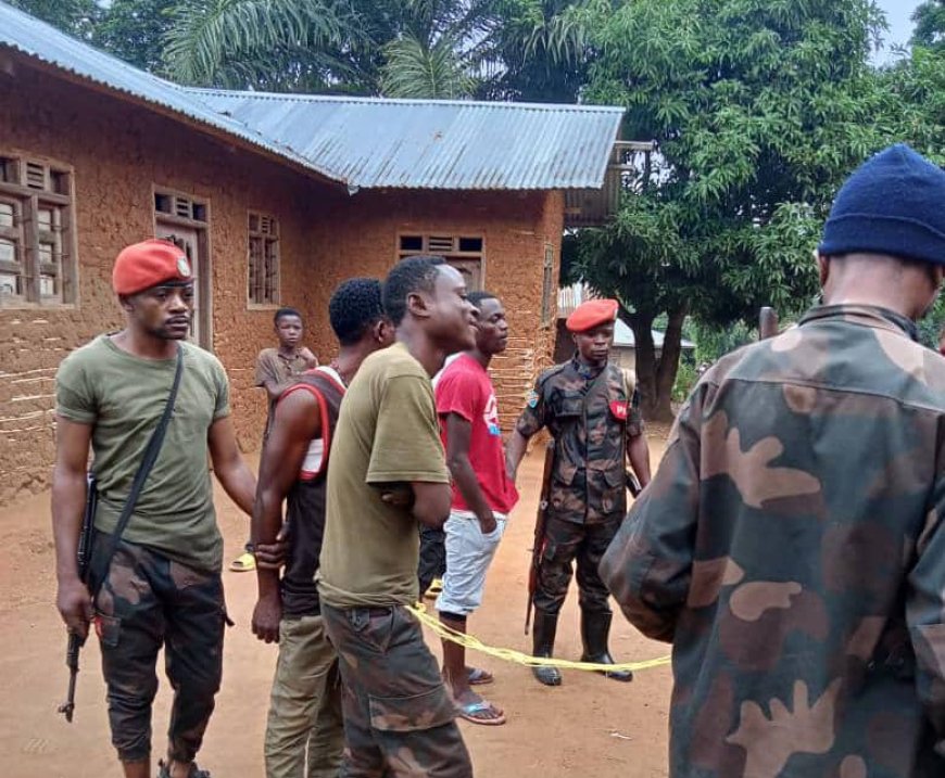 Interpellation de Quatre Militaires Incontrôlés des FARDC à Komanda pour Vols et Pillages