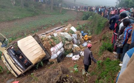Un ccident de la route à Lubero fait un bilan tragique