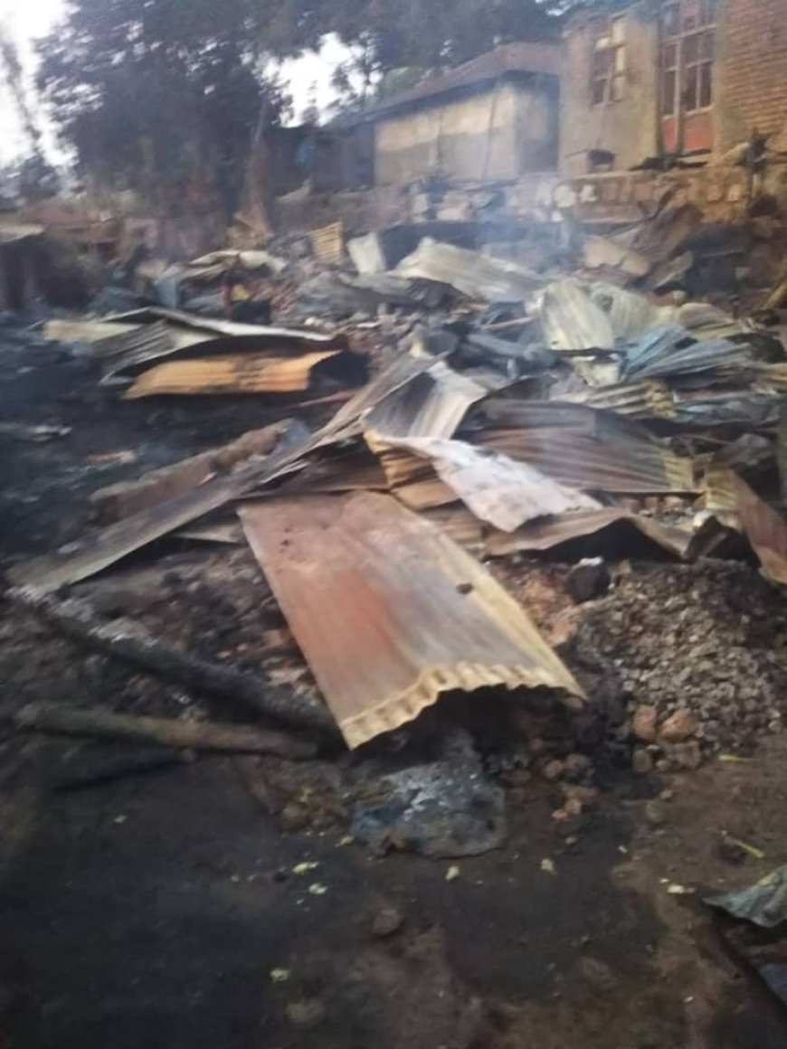 Bukavu : Six personnes  meurent dans un incendie au quartier Panzi