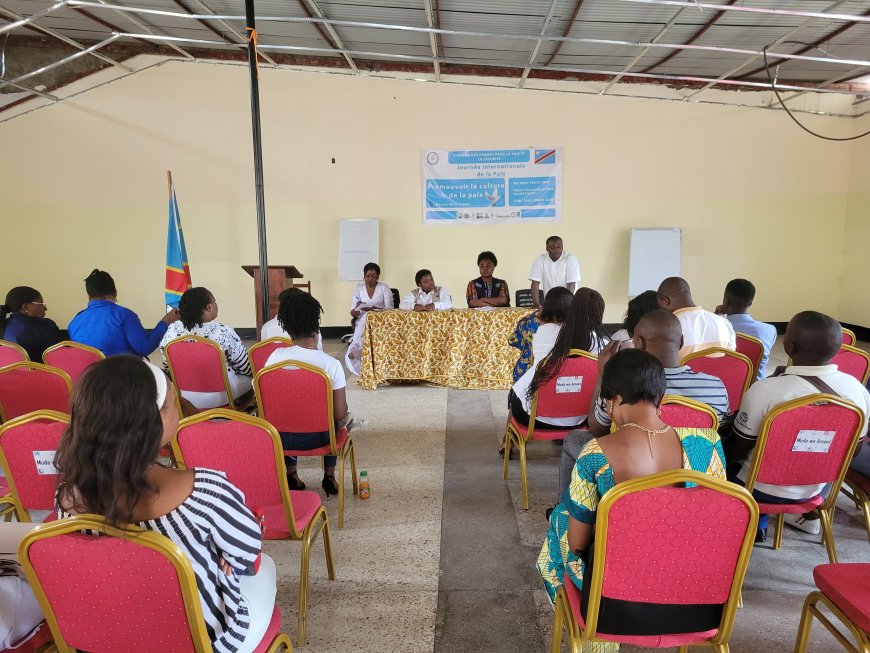 Journée Internationale de la Paix : A Goma, les femmes appelées à s’impliquer dans la pacification de l’Est de la RDC