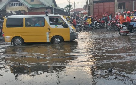 Goma : l’état déplorable de la route Virunga-Majengo inquiète les habitants