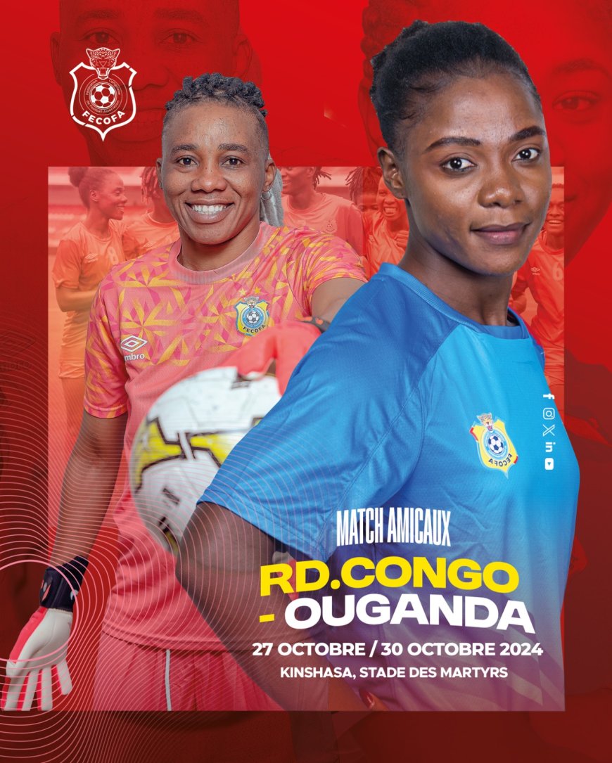 Les Léopards Dames affrontent l'Ouganda pour préparer la CAN 2025