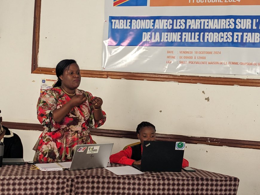 Goma: les jeunes filles sensibilisées sur leur autonomisation 