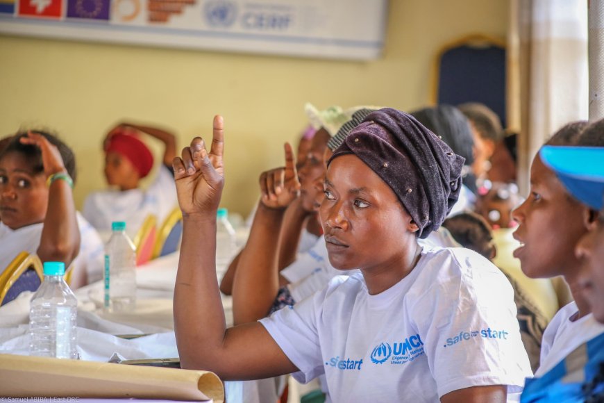 Goma : Des femmes déplacées de guerre capacitées par l'ONG AIDPROFEN sur le leadership féminin