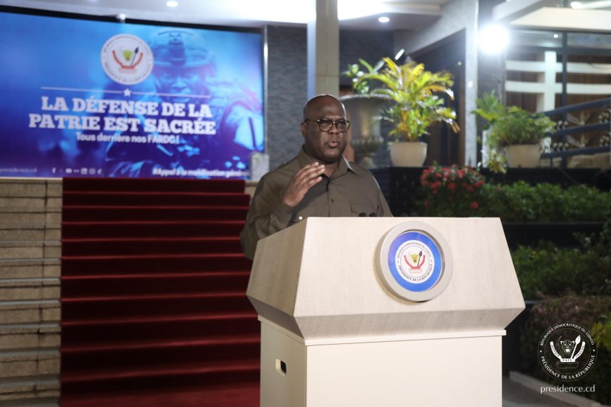 RDC: Félix Tshisekedi a pris la parole pour la première fois depuis la chute de Goma.