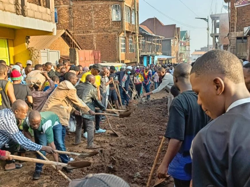 Bukavu : Forte mobilisation de la population pour le Salongo, des travaux communautaires d’assainissement
