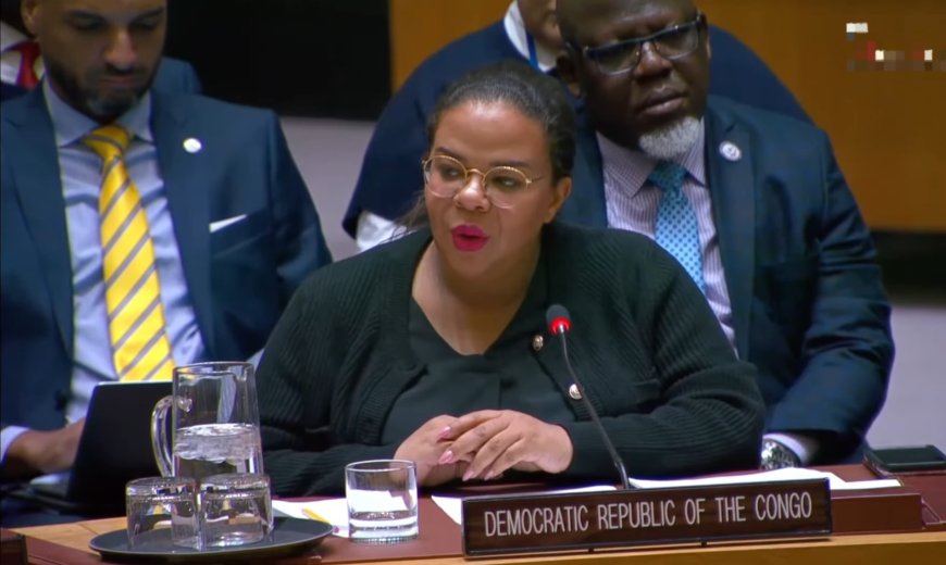 Devant l’ONU, Thérèse Kayikwamba affirme : « La RDC choisit la paix, pas la capitulation »