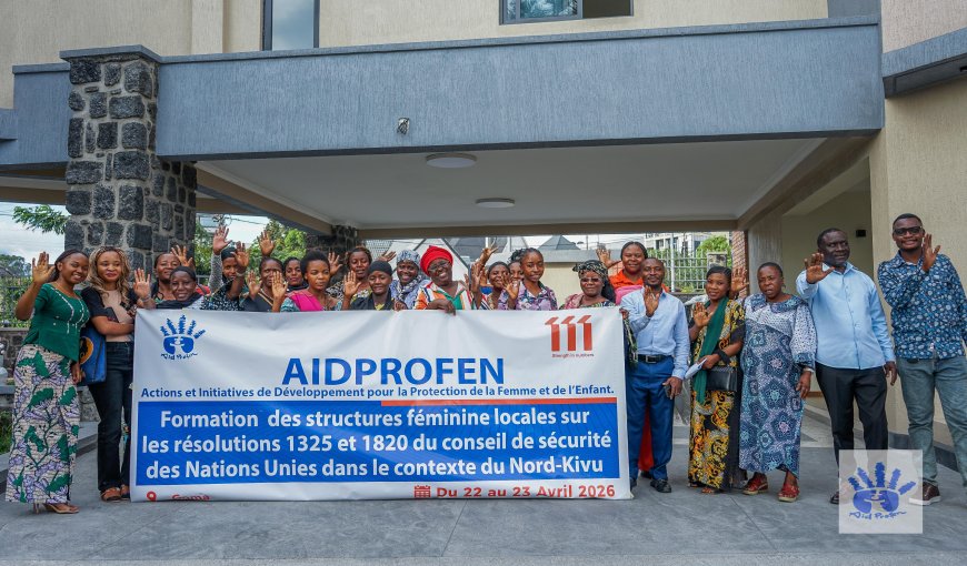 Nord-Kivu : des femmes formées aux résolutions de l’ONU pour transformer les conflits en opportunités de paix