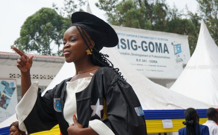 RDC : À Goma, les diplômés célèbrent leur réussite malgré la guerre et la crise sanitaire