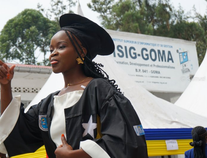 RDC : À Goma, les diplômés célèbrent leur réussite malgré la guerre et la crise sanitaire